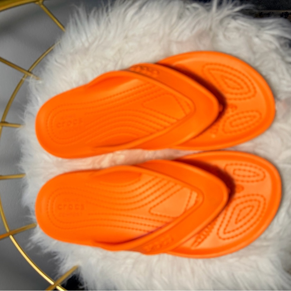 CROCS Vibrant Orange Sandals